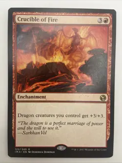 Crucible of Fire -English MTG Iconic Masters-NM - Image 1