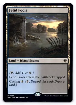 Fetid Pools NM Commander: Murders at Karlov Manor 0261 MTG Regular - Image 1