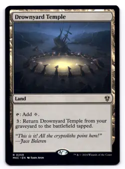 Drownyard Temple NM Commander: Murders at Karlov Manor 0259 MTG Regular - Image 1