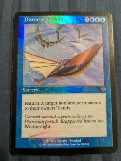Distorting Wake, Foil, Invasion, Magic the Gathering MTG LP - Image 1