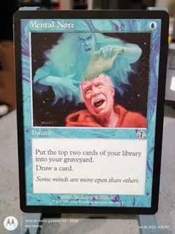 Mental Note Judgment Common -MTG Magic the Gathering Card - Image 1