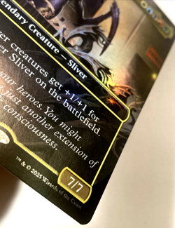 MTG Sliver Legion (Rainbow Foil) Secret Lair Drop 1310 NM - Image 3