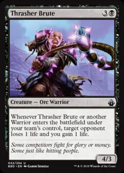 Thrasher Brute - Light Play MTG Battlebond - Image 1