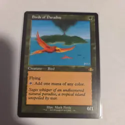 [NM] MTG Birds of Paradise - Regular Retro - Rare - Dominaria Remastered - #336 - Image 1