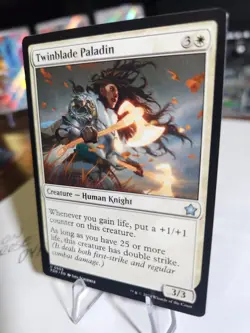 Twinblade Paladin FDN 503 Foundations Magic The Gathering MTG NM - Image 3
