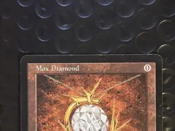 MTG Mox Diamond LIGHT PLAY Stronghold Magic The Gathering MP+/LP- ENG - Image 4