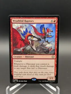 Wrathful Raptors Commander: the Lost Caverns of Ixalan Regular - Image 1