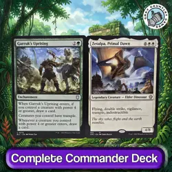 Gishath, Sun's Avatar COMMANDER DECK Dinosaur Ramp Stompy Naya MTG Custom EDH - Image 3