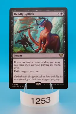 MTG Deadly Rollick Commander Masters Regular #147 - Image 1