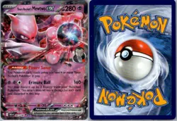 TEAM ROCKET'S MEWTWO EX 081/182 DOUBLE RARE DESTINED RIVALS HOLO - Image 3
