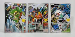 Pokemon TCG First Partner Illustration Collection Series 2 Unova GEN 5 Set NM - Image 1