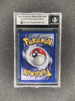 2000 POKEMON GYM CHALLENGE HOLO #15 ROCKET'S ZAPDOS BGS 8.5 SUBGRADES SWIRL - Image 5