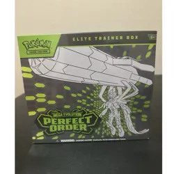 Pokemon TCG Mega Evolution Perfect Order Elite Trainer Box Promo English 2025 - Image 1