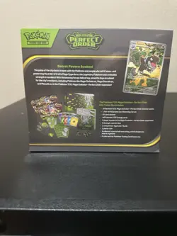Pokemon TCG Mega Evolution Perfect Order Elite Trainer Box Promo English 2025 - Image 2