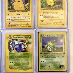 Pokemon TCG Vintage Starter Lot: Shadowless 1st Edition Expedition Rocket Gym LP - Image 4