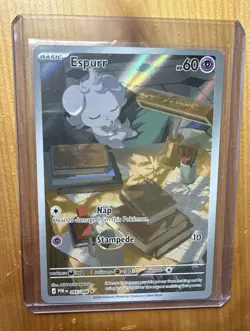 Espurr 095/088 Holo Illustration Rare Perfect Order Pokemon Near Mint - Image 1
