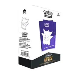 ULTRA PRO – 105CT APEX DECK PROTECTOR SLEEVES - POKEMON ELITE - GENGAR - Image 2