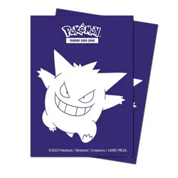 ULTRA PRO – 105CT APEX DECK PROTECTOR SLEEVES - POKEMON ELITE - GENGAR - Image 4