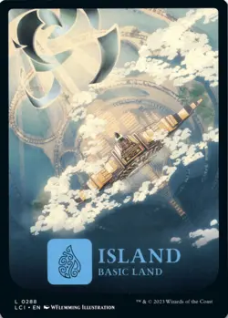 MTG Island (0288) Normal NM The Lost Caverns of Ixalan Magic 288 - Image 1