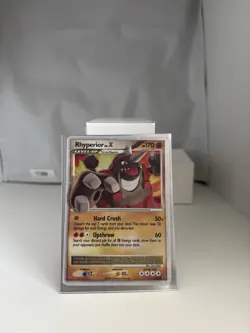 Rhyperior LV.X Black Star Promo Ultra Holo DP29 Pokemon TCG - Image 1