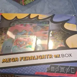 Pokemon TCG Mega Feraligatr EX Box Mega Evolution—Ascended Heroes EN - Image 1