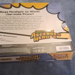Pokemon TCG Mega Feraligatr EX Box Mega Evolution—Ascended Heroes EN - Image 2