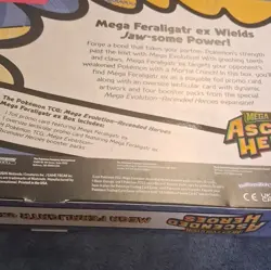 Pokemon TCG Mega Feraligatr EX Box Mega Evolution—Ascended Heroes EN - Image 3
