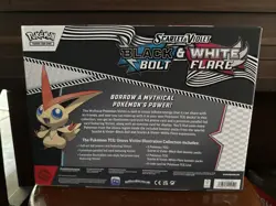 Pokemon Tcg Black Bolt & White Flare Victini Illustration Collection Box SEALED - Image 2
