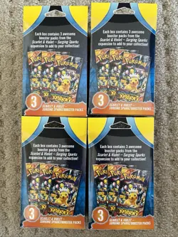 Pokemon Surging Sparks Booster Packs (12 Packs) Sealed - Image 2
