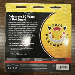 Pokemon TCG: Pokemon Day 2026 Collection New Sealed - Image 4