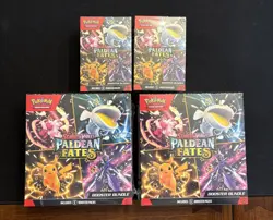 Pokemon TCG Scarlet & Violet Paldean Fates Booster Bundle Lot of 4 NEW/SEALED! - Image 1