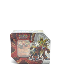 Pokemon TCG 5-Pack Gouging Fire Paradox Destinies Tin - FACTORY SEALED - Image 1
