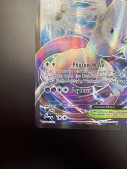 Pokemon XY Black Star Mewtwo EX Promo Super Premium Collection XY125 NM - Image 4