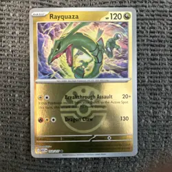 Rayquaza 153/217 Friend Ball Reverse Holo Ascended Heroes Pokemon Near Mint - Image 1