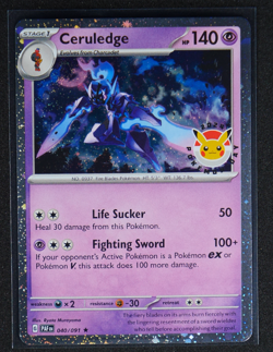 Ceruledge Pokemon Day 2024 Cosmos Holo Promo #040/091 2026 NM Ryota Murayama - Image 1