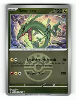 Rayquaza (Friend Ball) Rare Ascended Heroes 153/217 Reverse Holo Near Mint - Image 1