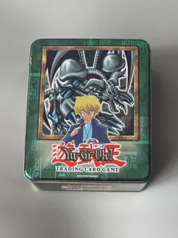 Yu-Gi-Oh! Vintage Black Skull Dragon Joey Wheeler Metal Tin 2002 Original - Image 1