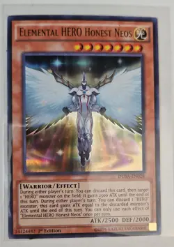 Elemental HERO Honest Neos DUSA-EN028 Duelist Saga 1st Edition - Image 1