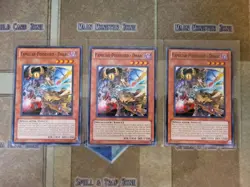 YUGIOH 3X FAMILIAR-POSSESSED DHARC ORCS-EN033 COMMON UNLIMITED ED NM - Image 1