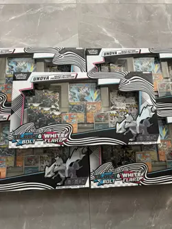 Pokemon TCG Black Bolt & White Flare Unova Heavy Hitters Premium Collection x6 - Image 1