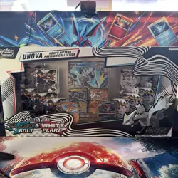 Pokemon TCG Unova Heavy Hitters Premium Collection Black & White Bolt Flare Box - Image 1