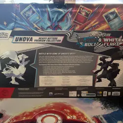 Pokemon TCG Unova Heavy Hitters Premium Collection Black & White Bolt Flare Box - Image 2