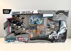 Pokemon TCG Unova Heavy Hitters Premium Collection Black Bolt & White Flare NEW - Image 1