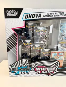Pokemon TCG Unova Heavy Hitters Premium Collection Black Bolt & White Flare NEW - Image 3