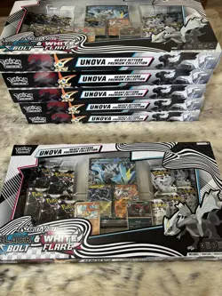 Pokemon TCG Black Bolt &White Flare Unova Heavy Hitters Premium Collection x6 ✅ - Image 2