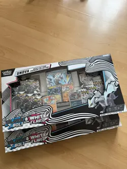 Pokemon TCG Unova Heavy Hitters Premium Black Bolt & White Flare Collection✅🔥 - Image 1