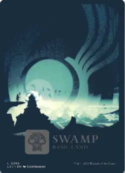 MTG Swamp (0289) Normal NM The Lost Caverns of Ixalan Magic 289 - Image 1