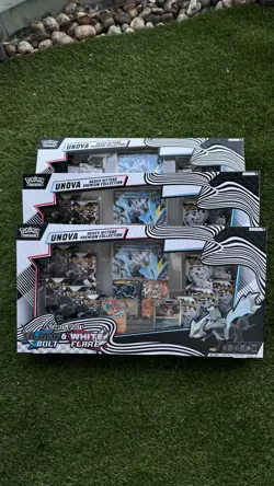 Pokemon TCG Unova Heavy Hitters Premium Collection Black Bolt & White Flare New - Image 2
