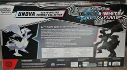 Pokemon TCG Black Bolt White Flare Unova Heavy Hitters Premium Collection Sealed - Image 2