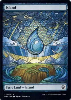 MTG Island (Showcase) Normal NM Dominaria United Magic 278 - Image 1